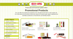 Desktop Screenshot of clearlyorganiclips.com